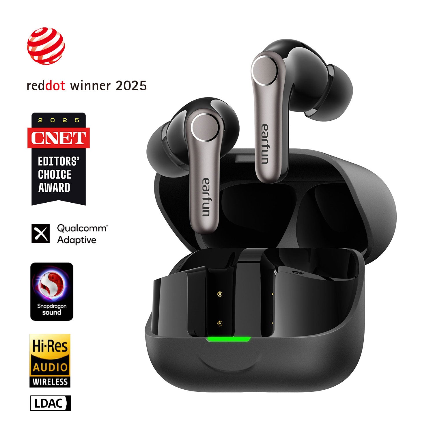 EarFun Air Pro 4+ Bluetooth Kulak İçi Kulaklık - Siyah